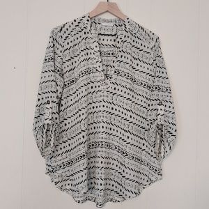 Nordstrom Lush Roll Tab Sleeve Tunic